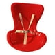 thumbnail image 3 of Asiento Seguro Para Vehículo De Muñeca, Adorno Interior De Automóvil DIY Para Muñecas, Vestido Rojo, 3 of 3