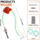 thumbnail image 3 of Kit de reparación de bujías incandescentes Abizarch, 9 unidades, para calentadores diésel de 12 V, 3 of 9