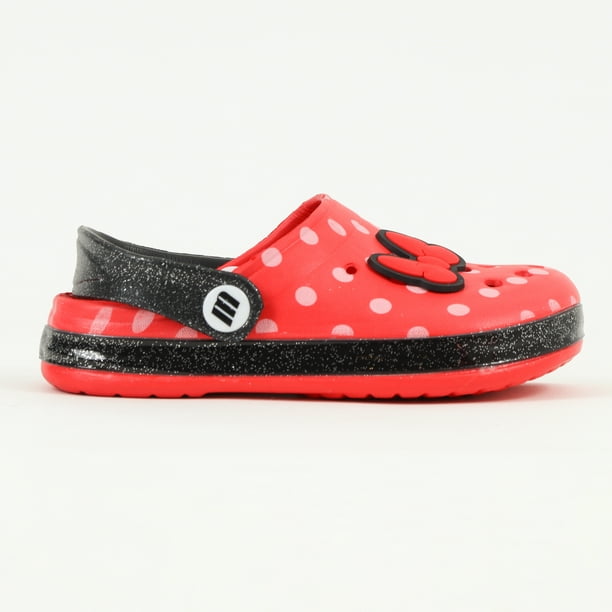 Zueco De Eva Niña Rojo Cinta Minnie Disney