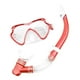 thumbnail image 5 of Snorkel Mask Set Máscara De Buceo De Fácil Respiración Para Nadar Deportes Acuáticos Rojo, 5 of 5