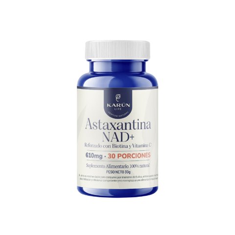 Karün Life - Astaxantina + Nad+ 60 Cap Karun Life