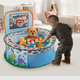 thumbnail image 2 of Piscina de Juegos Infantil Plegable con Canasta Basketball, 2 of 8