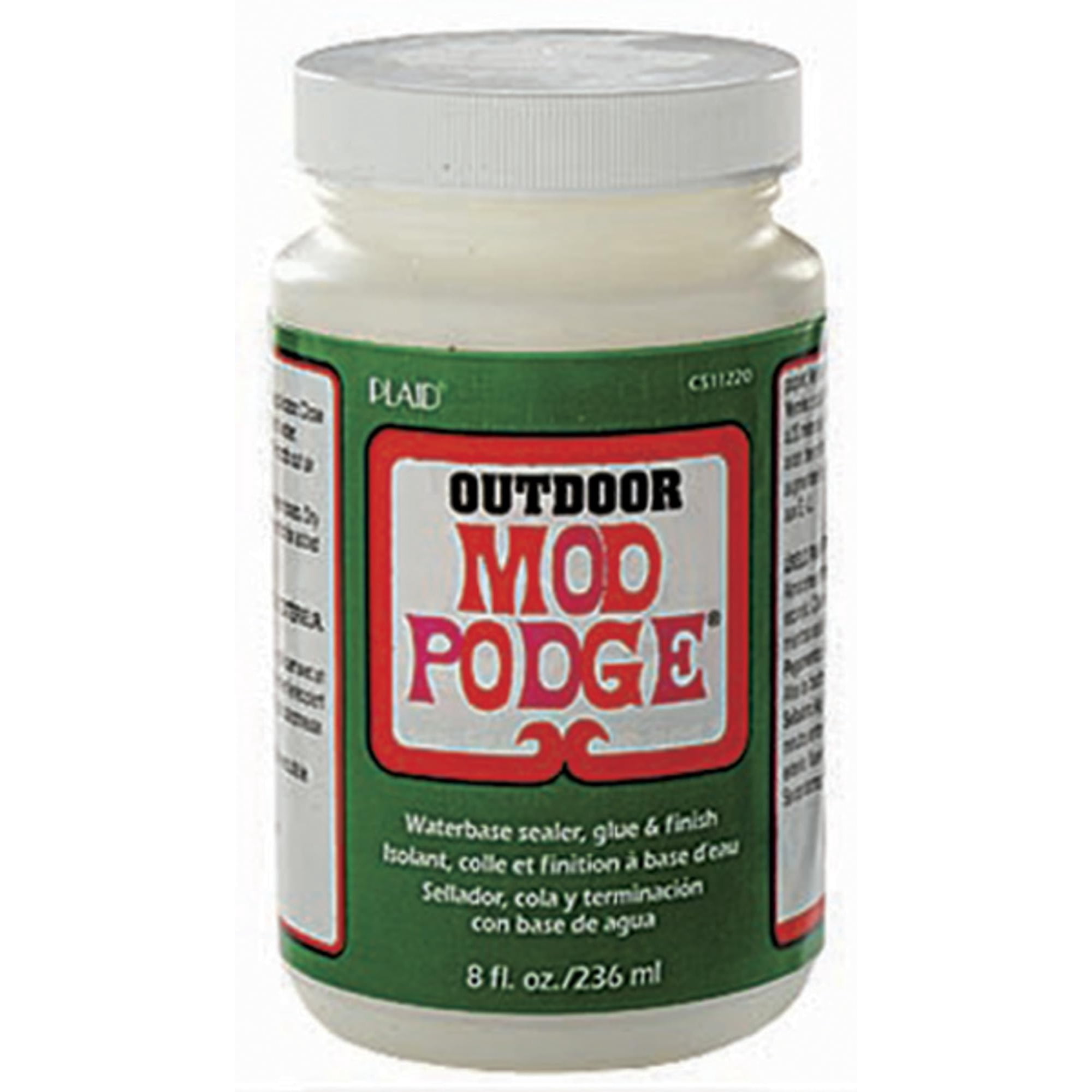 Mod Podge - Sellador Pegamento Y Acabado Cs11220 Transparente 240 Ml Para Exteriores