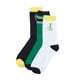 thumbnail image 1 of Calcetines Hombre Print Tripack Amarillo Corona, 1 of 4