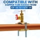 thumbnail image 3 of Water Line Kit Metpure, válvula de aguja autoperforante de 25 pies, 3 of 7