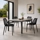 thumbnail image 3 of Set de 4 Sillas Negras Modernas Urban Noir para Patio Techado, Comedor o Local Comercial, 3 of 7