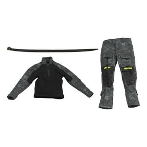 Genérico - 1:6 Soldado Selva Uniforme Fiesta Escenario Accesorios Para Cuerpo De Figuras De Soldado De 12 Pulgadas