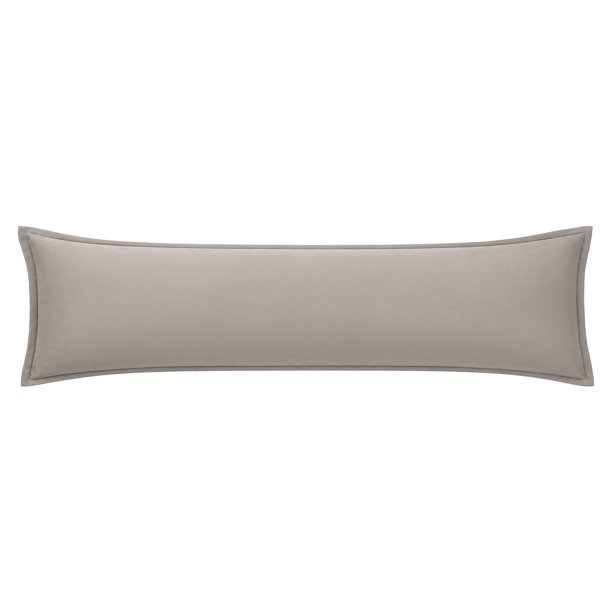 REGALWOVEN Paquete de 2 Fundas de Almohada de Algodón, Cierre de Sobre Cómodo, Fundas de Almohada para Mujeres y Hombres, Resistente a Arrugas Duradero Gris Claro E King