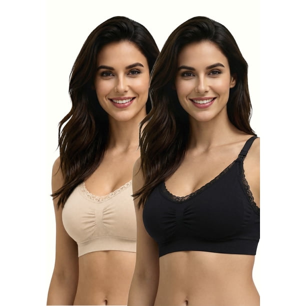 PACK 2X SostenMaternal Microfibra P250.5601-NEG1 Kayser