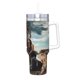 thumbnail image 2 of Gen V Vaso aislado de acero inoxidable con asa, diseño temático, regalo para familia, amigos y fans; incluye pajita y encaja en el portavasos estándar, 40 oz, 2 of 6
