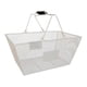thumbnail image 1 of Canasto De La Compra Con Asas Canasto De Almacenamiento Para Tienda De Comestibles Al Por Menor Cocina Blanca, 1 of 3