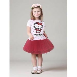 Vestido Niña Hello Kitty Blanco 8