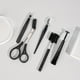 thumbnail image 4 of 17 PCS Eyebrow Trimmer Set Eyebrow Razor Scraping Eyebrow Comb Razor Eyebrow Clip Scissors Tweezers Makeup Tools Sets, 4 of 4