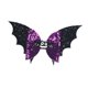 thumbnail image 5 of Horquilla Para El Pelo Con Forma De Murciélago Y Lazo Para Halloween, Pasador Para El Pelo Con Alas De Murciélago Para Festivales, Viajes Diarios, Color Negro Y Morado, 5 of 5