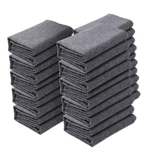 Mantas De Mudanza Vevor De 9,53 Kg, 12 Paquetes De 72 X 54 Pulgadas, Color Gris