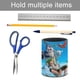 thumbnail image 5 of La Vida Salvaje-theme Cylinder Pen Holder Pencil Organizer with Flannel Lining PVC Leather Material Cardboard Base for study work 10*8CM, 5 of 6