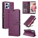 thumbnail image 1 of Premium Wallet Case for Xiaomi Redmi Note 12 4G with Card Slots & Kickstand, Flip Cover Purple, 1 of 6