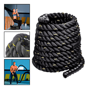 Genérico - Cuerda Crossfit Battle Rope Correa 9 Metros X 38 Milimetros