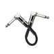 thumbnail image 5 of Cable De Parche Para Guitarra, Simplemente Conéctalo Al Pedal De Guitarra, Ajusta El Cable De Audio Apretado Argent Square 30CM, 5 of 5