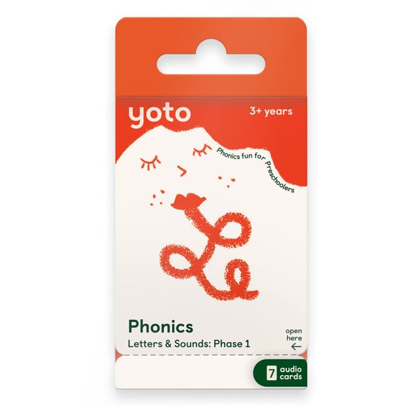 Tarjetas de audio educativas Yoto Phonics Letters & Sounds