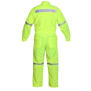 Jayson - Overol Poplin Con Reflectante Amarillo Xl