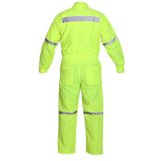 Overol Poplin Con Reflectante amarillo L