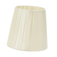 Ioensy - Pantalla De Lámpara De Mesa Clip En Pantalla Pantalla De Tela Decorativa Moderna Nórdica Colgante Beige