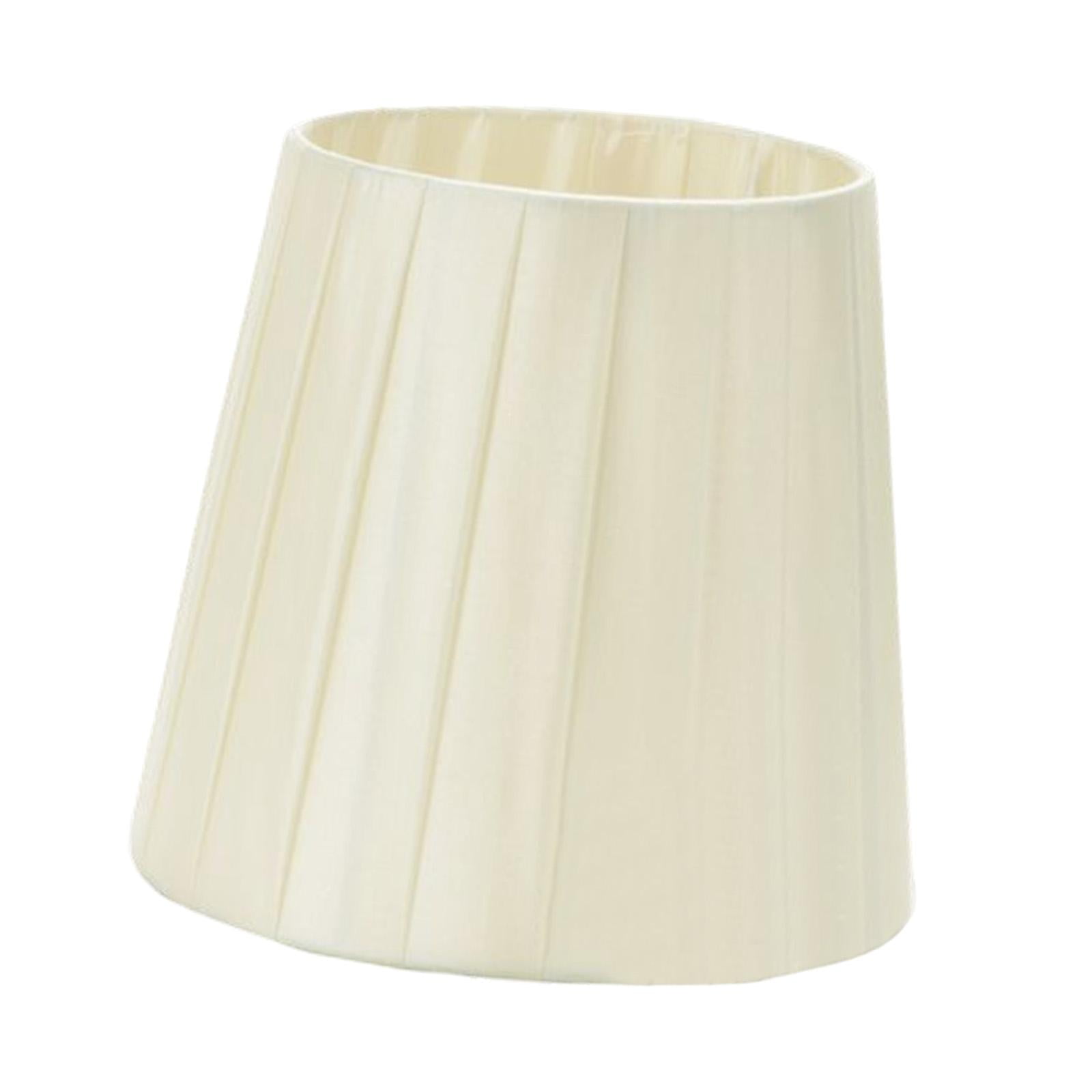 Ioensy - Pantalla De Lámpara De Mesa Clip En Pantalla Pantalla De Tela Decorativa Moderna Nórdica Colgante Beige