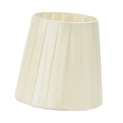 Ioensy - Pantalla De Lámpara De Mesa Clip En Pantalla Pantalla De Tela Decorativa Moderna Nórdica Colgante Beige