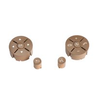 Ioensy - Botones Del Interruptor Del Volante Componente Conjunto Automático Para Mercedes Benz Beige