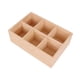 thumbnail image 5 of Portalápices De Madera Con 6 Compartimentos, Organizador De Rotuladores Para Escritorio, Hogar Y Aula., 5 of 5
