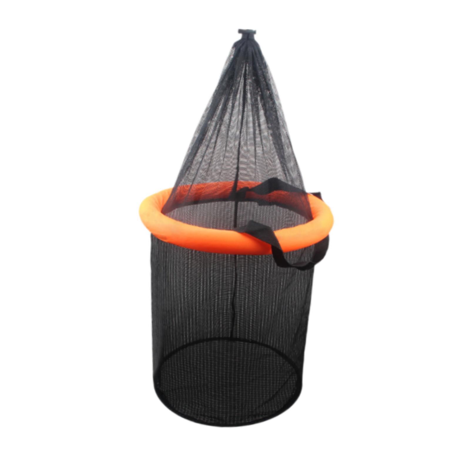 Ioensy - Cesta Flotante Plegable Para Peces, Jaula De Pesca Para Pececillos, Cangrejos Vivos Capturados S