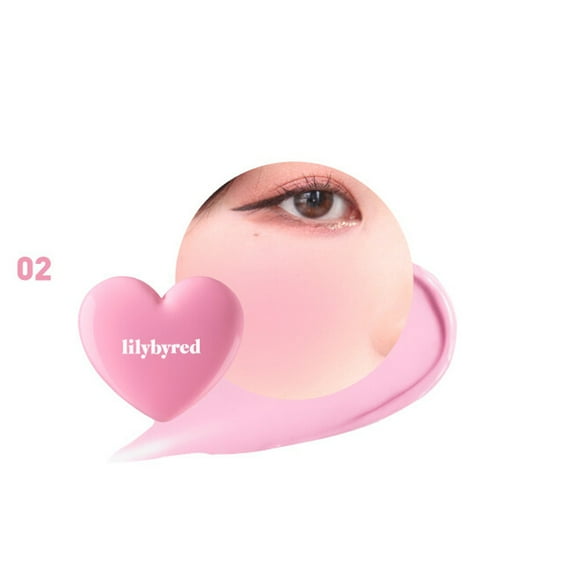 Rubor Coreano En Bálsamo De Alta Pigmentación, Luv Beam Cheek Balm 02 #innocent Pink -