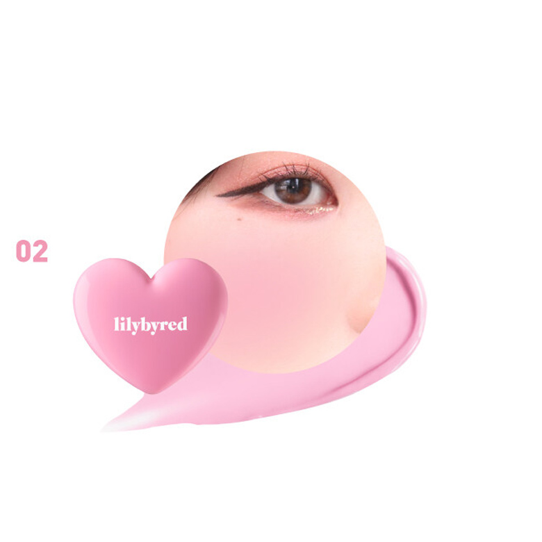 Lily By Red - Rubor Coreano En Bálsamo De Alta Pigmentación, Luv Beam Cheek Balm 02 #Innocent Pink -