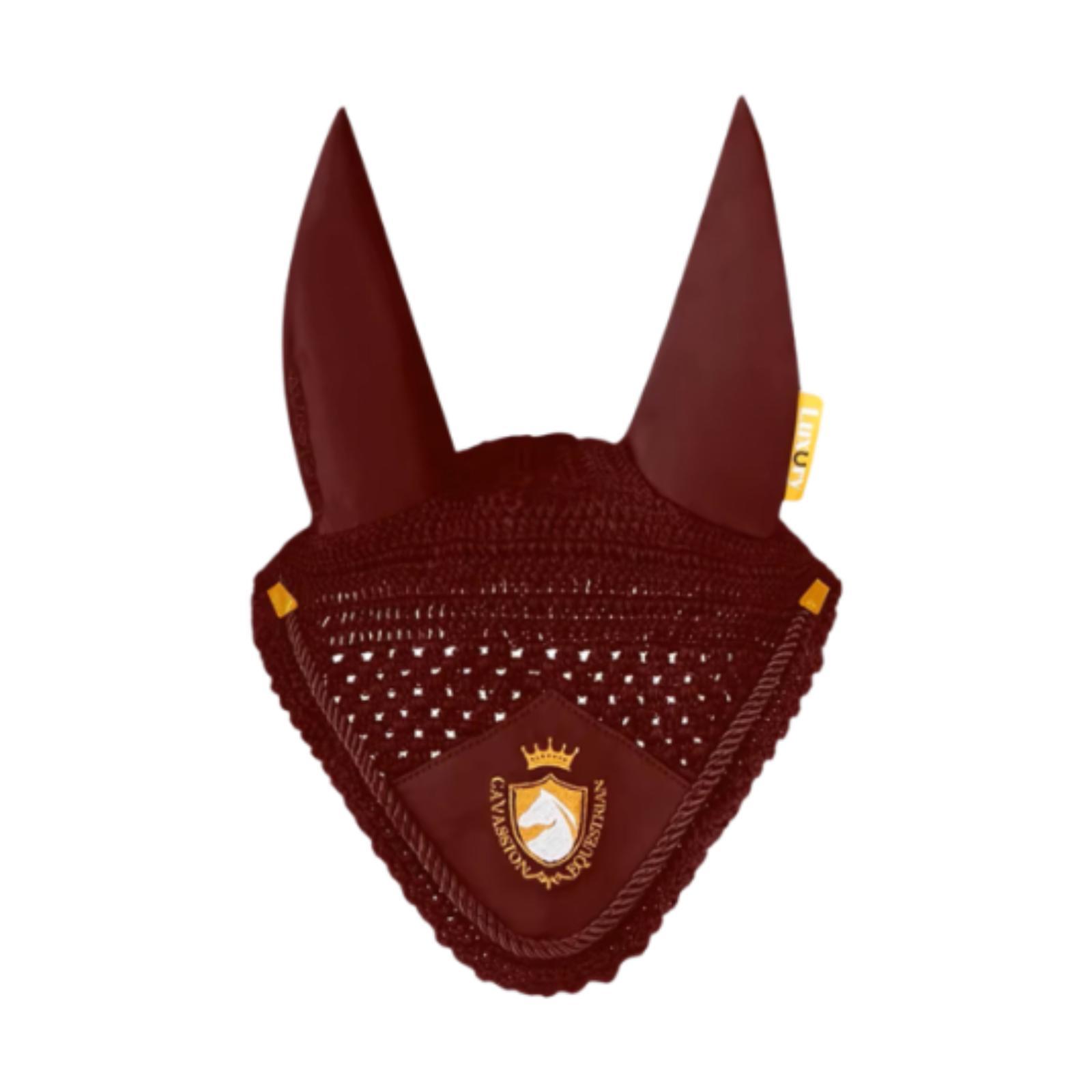 Magideal - Ear, Orejero De Oreja De Caballo, Equipo De Tachuela Ecuestre Cómodo, Capó Transpirable Portátil Protector De Protección De Moscas Suaves Con Máscara