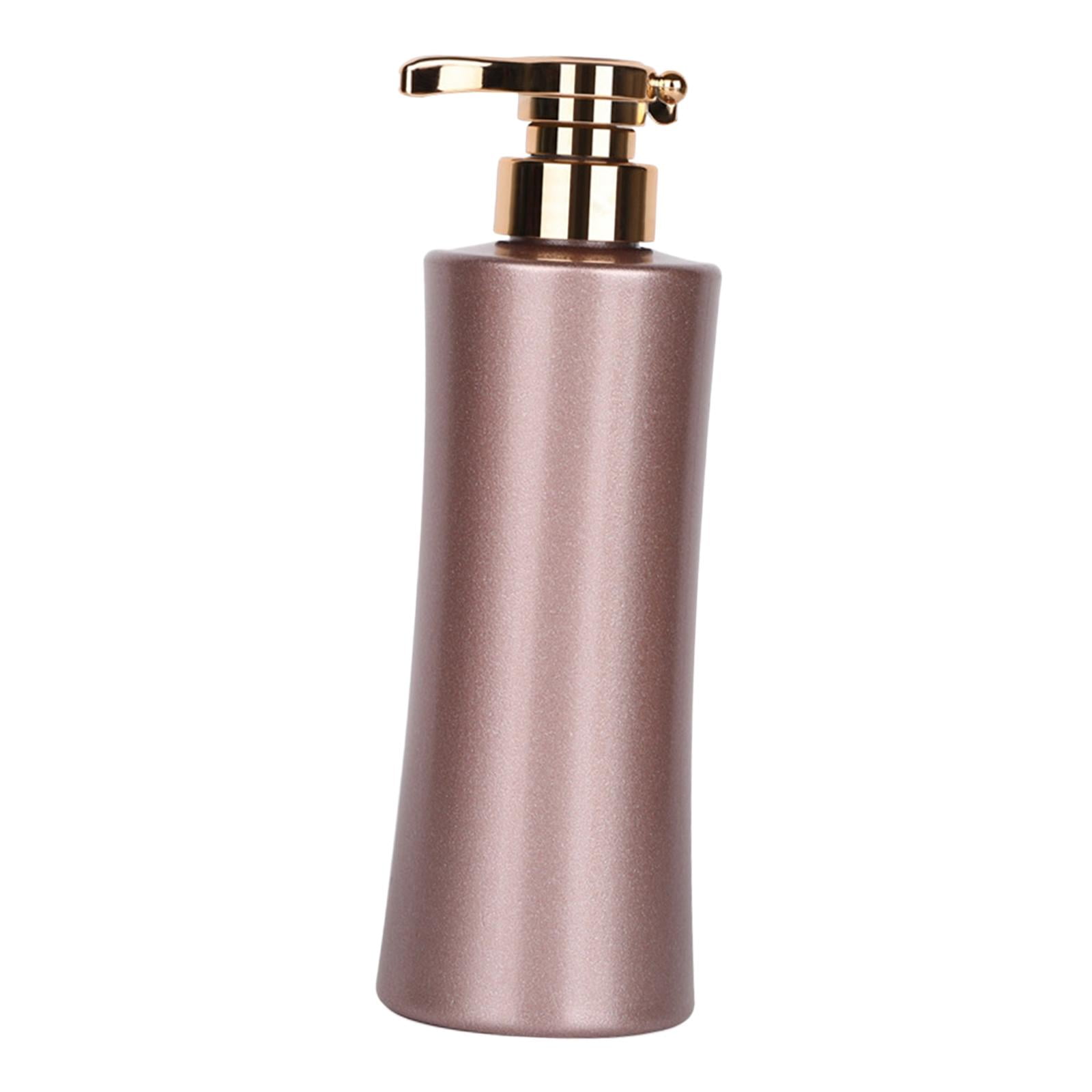 Magideal - Dispensador De Jabón De Lujo Botella De Loción Bomba Botella De Champú Decorativa Recargable Para Accesorios De Baño Hotel Cocina Encimera Restaurante Rosa