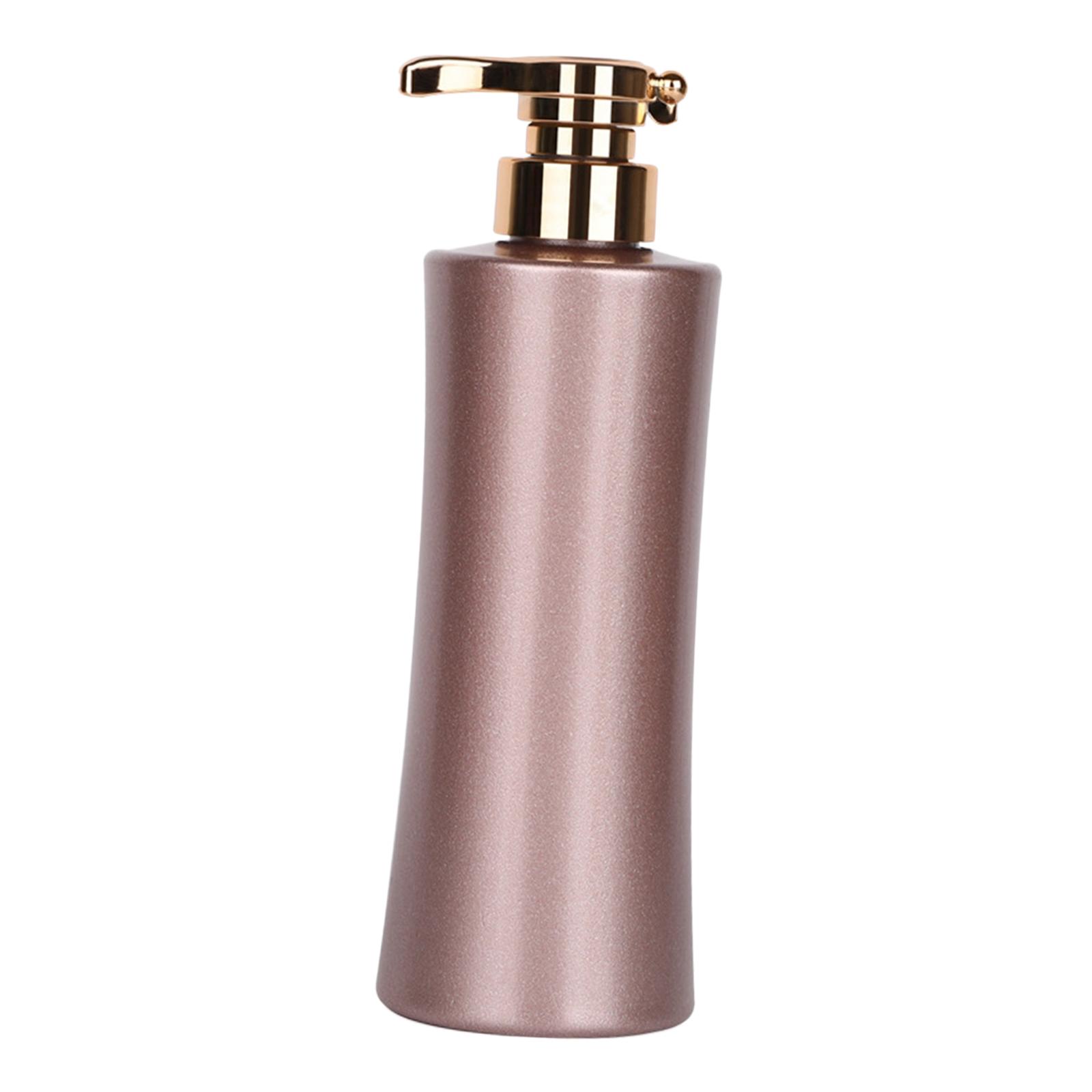 Magideal - Dispensador De Jabón De Lujo Botella De Loción Bomba Botella De Champú Decorativa Recargable Para Accesorios De Baño Hotel Cocina Encimera Restaurante Rosa
