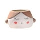 thumbnail image 2 of Maceta Decorativa Para Niña, Maceta Con Cabeza De Cerámica Para Mesa De Alféizar De Ventana De Oficina, 2 of 5