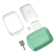 thumbnail image 2 of Arenero Para Gato Caja De Arena Con Tapa Y Puerta Abatible C Verde Claro, 2 of 3