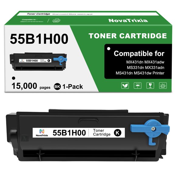 Cartucho de Tóner NovaTrixia 55B1H00 Negro 15,000 Páginas