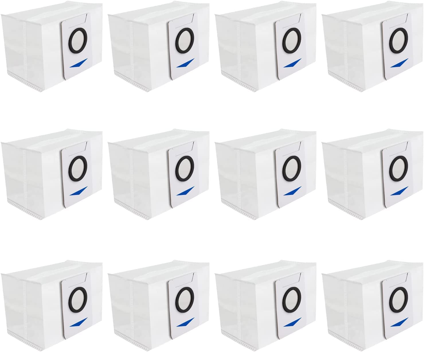 Sgizoku - Bolsas De Polvo Para Aspiradoras Compatibles Con Las Series Ecovacs Deebot X1 Omni Turbo T10 T20 Omni T20/T20 Max/T20 Pro/X&T (Paquete De 12)