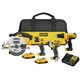 thumbnail image 1 of Kit combinado de taladros inalámbricos DEWALT 20V MAX, 4 herramientas DCK466D2, 1 of 9