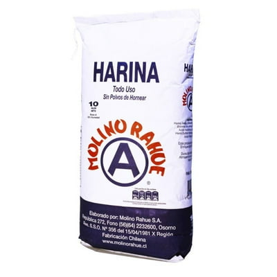 Harina Flor Papel Rahue 10 Kg Molino Rahue