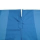 thumbnail image 2 of Poncho Listado Unisex 100% Lana - Largo - Celeste, 2 of 3