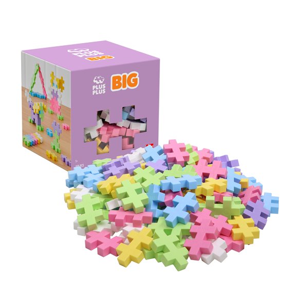 Juguete de construcción PLUS PLUS BIG, 100 piezas