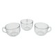 thumbnail image 1 of Tazas vidrio cafe capuchinno set 3 pcs 470ml, 1 of 3