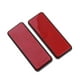 thumbnail image 2 of Reflectores Rectangulares Rojos Universales para Motocicleta, ATV, Dirt Bike, Scooter (Reflectores Rojos), 2 of 3