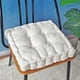 thumbnail image 1 of Xiao Hua Cojín Cuadrado Blanco para Silla de Comedor -1 Pieza, Cojín tatami Ultrasuave de 19.69 X 19.69 X 3.54 Pulgadas, Adecuado para Cojines de Sillas de Cocina y Comedor, Terrazas y Oficinas, 1 of 4