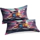 thumbnail image 3 of Juego de funda nórdica de conejo de moda, juego de ropa de cama 3D, juego de funda de edredón artístico, funda de colcha de microfibra, juego de 3 piezas, funda de edredón con cierre de crem, 3 of 3