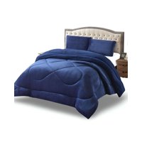 Imac Hogar - Cubrecama Plush Con Chiporro Acolchado Liso King